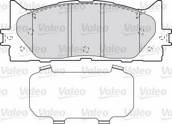 Valeo 598890 Тормозные колодки дисковые, комплект 598890: Отличная цена - Купить в Польше на 2407.PL!