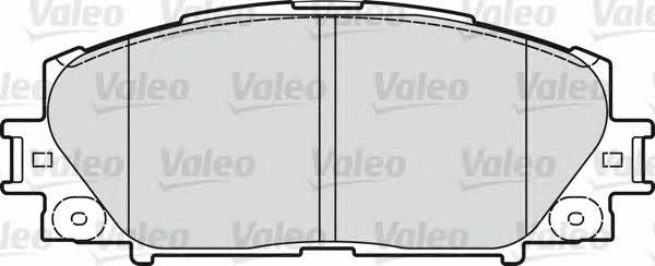 Valeo 598896 Тормозные колодки дисковые, комплект 598896: Отличная цена - Купить в Польше на 2407.PL!