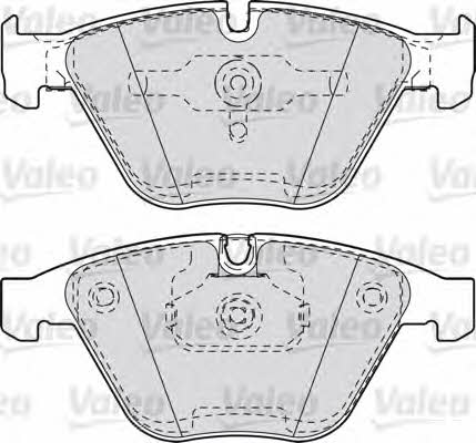 Valeo 598898 Brake Pad Set, disc brake 598898: Buy near me in Poland at 2407.PL - Good price!