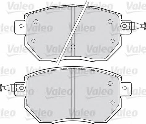Valeo 598918 Brake Pad Set, disc brake 598918: Buy near me at 2407.PL in Poland at an Affordable price!
