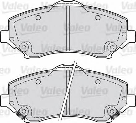 Valeo 598924 Brake Pad Set, disc brake 598924: Buy near me in Poland at 2407.PL - Good price!
