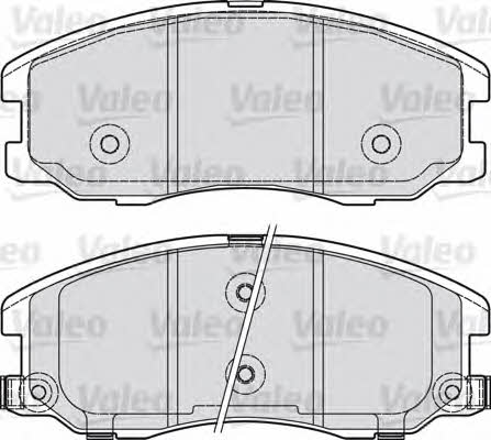 Valeo 598942 Brake Pad Set, disc brake 598942: Buy near me in Poland at 2407.PL - Good price!