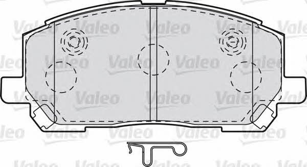 Valeo 598944 Тормозные колодки дисковые, комплект 598944: Отличная цена - Купить в Польше на 2407.PL!