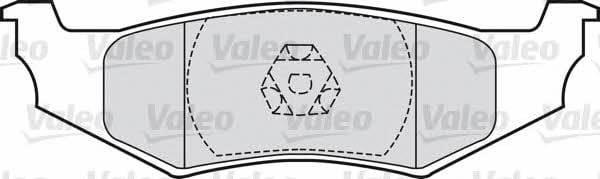 Valeo 598965 Brake Pad Set, disc brake 598965: Buy near me in Poland at 2407.PL - Good price!