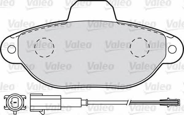 Valeo 598987 Гальмівні колодки, комплект 598987: Приваблива ціна - Купити у Польщі на 2407.PL!