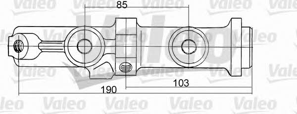 Valeo 350680 Brake Master Cylinder 350680: Buy near me in Poland at 2407.PL - Good price!