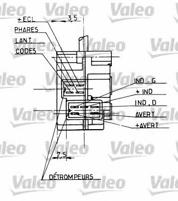 Valeo 251206 Lenkstockhebel 251206: Kaufen Sie zu einem guten Preis in Polen bei 2407.PL!