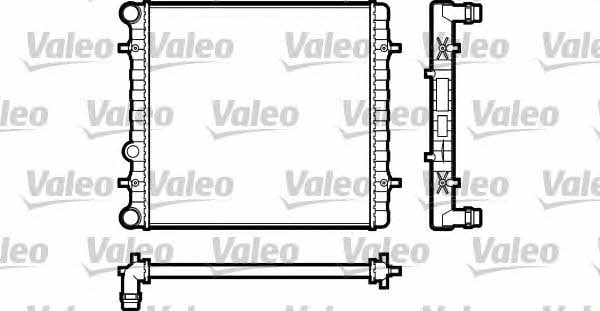 Valeo 731606 Радиатор охлаждения двигателя 731606: Отличная цена - Купить в Польше на 2407.PL!