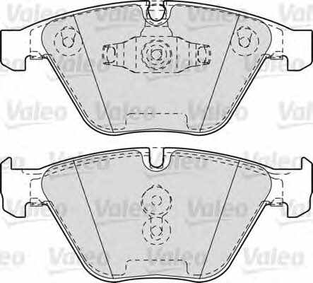 Valeo 601027 Brake Pad Set, disc brake 601027: Buy near me in Poland at 2407.PL - Good price!