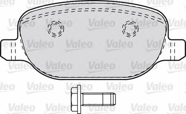 Valeo 601029 Тормозные колодки дисковые, комплект 601029: Отличная цена - Купить в Польше на 2407.PL!