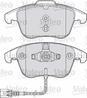 Valeo 601036 Brake Pad Set, disc brake 601036: Buy near me in Poland at 2407.PL - Good price!