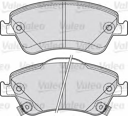 Valeo 601040 Brake Pad Set, disc brake 601040: Buy near me at 2407.PL in Poland at an Affordable price!
