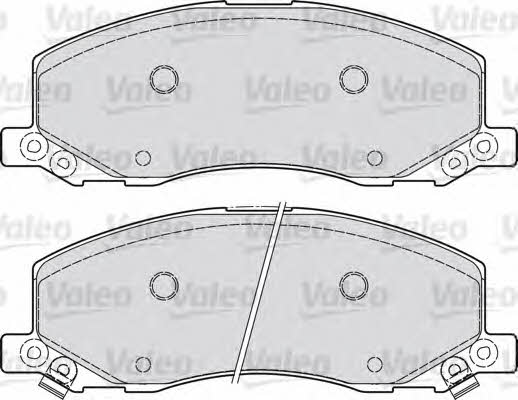 Valeo 601048 Тормозные колодки дисковые, комплект 601048: Отличная цена - Купить в Польше на 2407.PL!