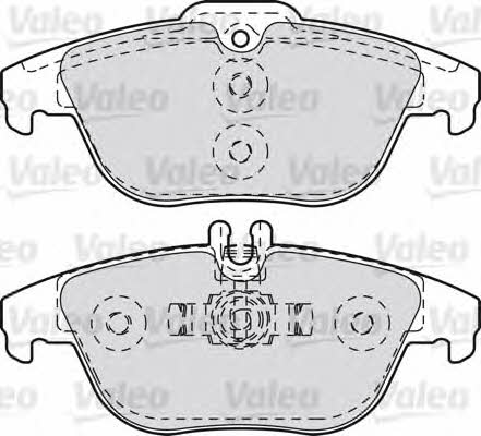 Valeo 601051 Brake Pad Set, disc brake 601051: Buy near me in Poland at 2407.PL - Good price!