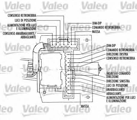 Valeo 251399 Przełącznik podkierownicowy 251399: Dobra cena w Polsce na 2407.PL - Kup Teraz!