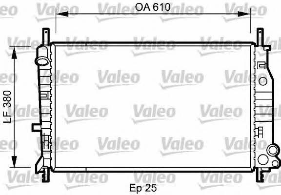 Valeo 731724 Радиатор охлаждения двигателя 731724: Купить в Польше - Отличная цена на 2407.PL!