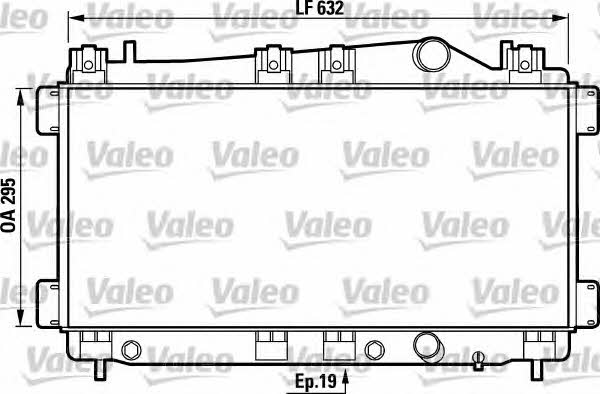 Valeo 731749 Радиатор охлаждения двигателя 731749: Отличная цена - Купить в Польше на 2407.PL!