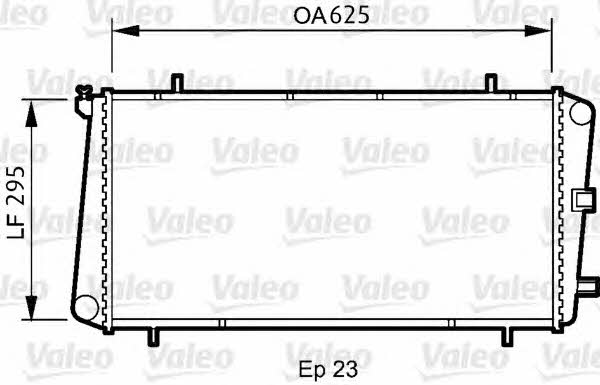 Valeo 731811 Радиатор охлаждения двигателя 731811: Отличная цена - Купить в Польше на 2407.PL!