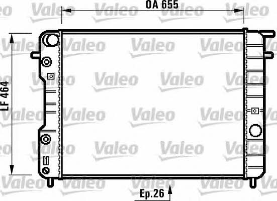 Valeo 731840 Kühler motorkühlung 731840: Kaufen Sie zu einem guten Preis in Polen bei 2407.PL!