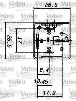 Valeo 643827 Relay, main current 643827: Buy near me at 2407.PL in Poland at an Affordable price!