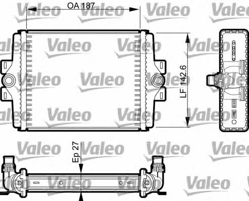 Valeo 735494 Radiator, engine cooling 735494: Buy near me in Poland at 2407.PL - Good price!
