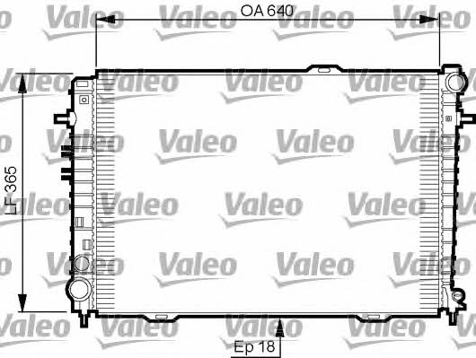 Valeo 735500 Радиатор охлаждения двигателя 735500: Отличная цена - Купить в Польше на 2407.PL!