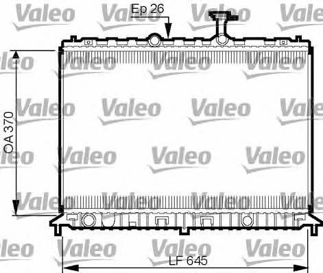 Valeo 735501 Радіатор охолодження двигуна 735501: Приваблива ціна - Купити у Польщі на 2407.PL!