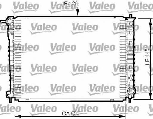Valeo 735512 Радиатор охлаждения двигателя 735512: Отличная цена - Купить в Польше на 2407.PL!