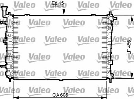 Valeo 735516 Radiator, engine cooling 735516: Buy near me in Poland at 2407.PL - Good price!