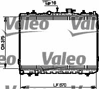 Valeo 735523 Radiator, engine cooling 735523: Buy near me in Poland at 2407.PL - Good price!