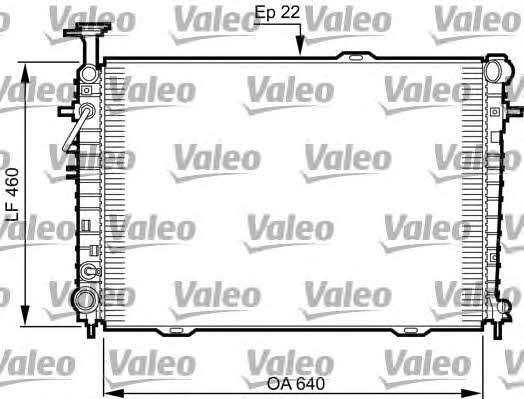 Valeo 735542 Радіатор охолодження двигуна 735542: Приваблива ціна - Купити у Польщі на 2407.PL!