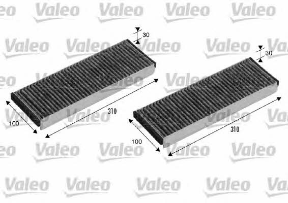 Valeo 715501 Activated Carbon Cabin Filter 715501: Buy near me in Poland at 2407.PL - Good price!