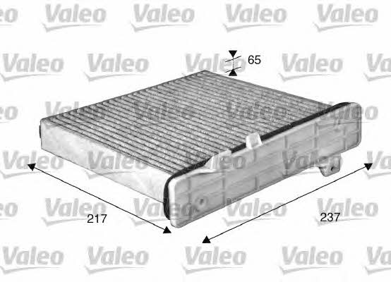 Valeo 715509 Activated Carbon Cabin Filter 715509: Buy near me in Poland at 2407.PL - Good price!