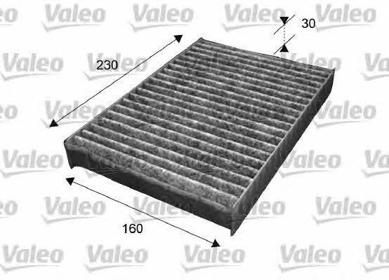 Valeo 715538 Activated Carbon Cabin Filter 715538: Buy near me in Poland at 2407.PL - Good price!