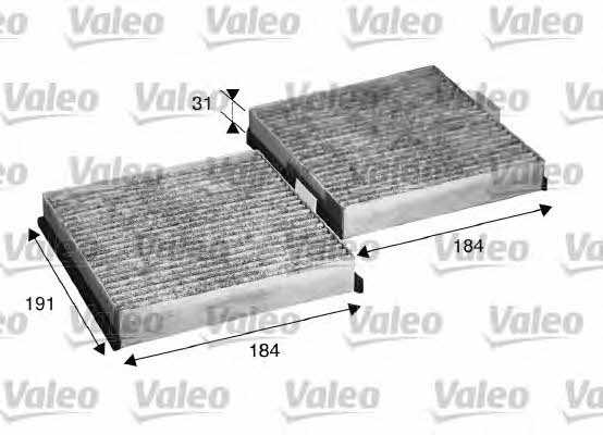 Valeo 715568 Activated Carbon Cabin Filter 715568: Buy near me at 2407.PL in Poland at an Affordable price!