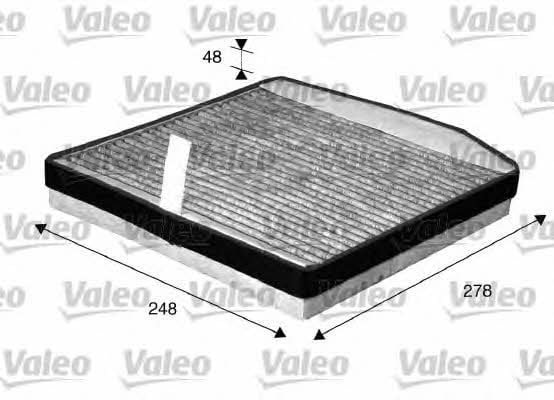 Valeo 715571 Activated Carbon Cabin Filter 715571: Buy near me in Poland at 2407.PL - Good price!