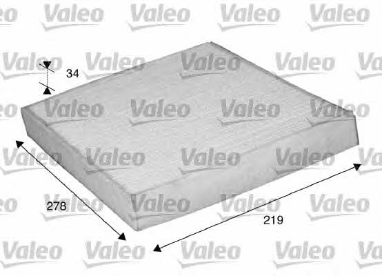 Valeo 715581 Filter, interior air 715581: Buy near me in Poland at 2407.PL - Good price!