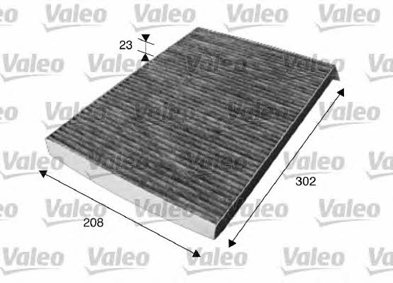 Valeo 715611 Activated Carbon Cabin Filter 715611: Buy near me in Poland at 2407.PL - Good price!