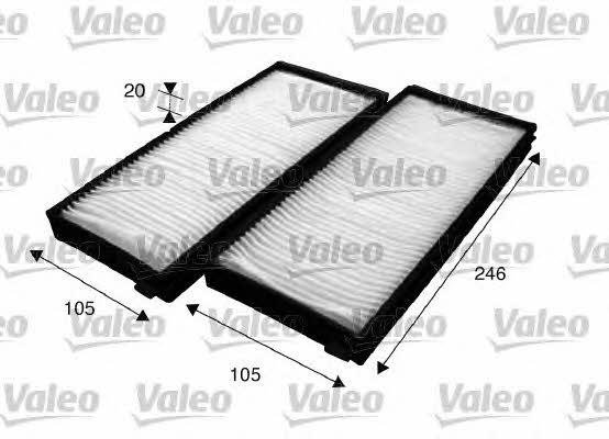 Valeo 715618 Filter, interior air 715618: Buy near me at 2407.PL in Poland at an Affordable price!