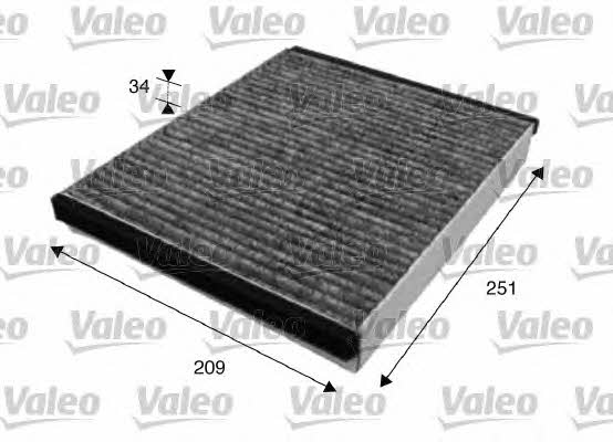 Valeo 715628 Activated Carbon Cabin Filter 715628: Buy near me in Poland at 2407.PL - Good price!