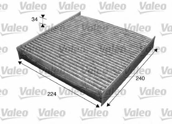 Valeo 715629 Activated Carbon Cabin Filter 715629: Buy near me in Poland at 2407.PL - Good price!
