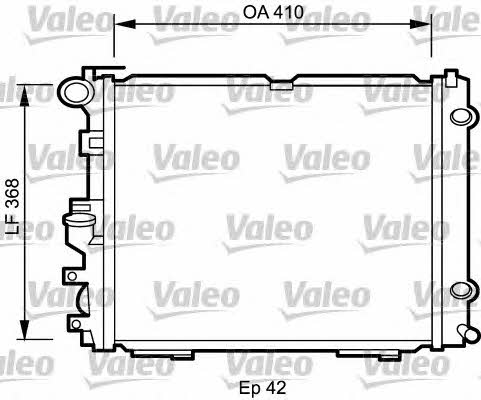 Valeo 732094 Chłodnica, układ chłodzenia silnika 732094: Dobra cena w Polsce na 2407.PL - Kup Teraz!