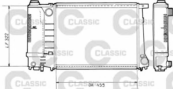 Valeo 230365 Radiator, engine cooling 230365: Buy near me in Poland at 2407.PL - Good price!