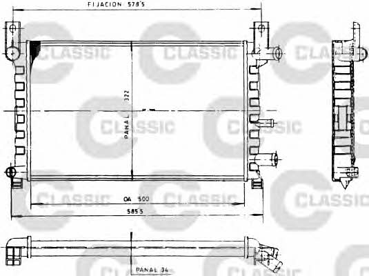 Valeo 230483 Kühler motorkühlung 230483: Kaufen Sie zu einem guten Preis in Polen bei 2407.PL!