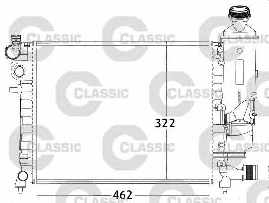 Valeo 231498 Radiator, engine cooling 231498: Buy near me at 2407.PL in Poland at an Affordable price!