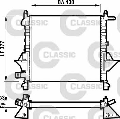 Valeo 232051 Kühler motorkühlung 232051: Kaufen Sie zu einem guten Preis in Polen bei 2407.PL!