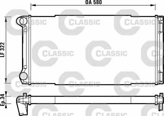 Valeo 232913 Радиатор охлаждения двигателя 232913: Отличная цена - Купить в Польше на 2407.PL!