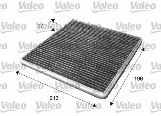 Valeo 715650 Activated Carbon Cabin Filter 715650: Buy near me in Poland at 2407.PL - Good price!