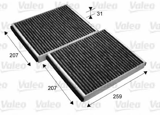 Valeo 715690 Activated Carbon Cabin Filter 715690: Buy near me in Poland at 2407.PL - Good price!