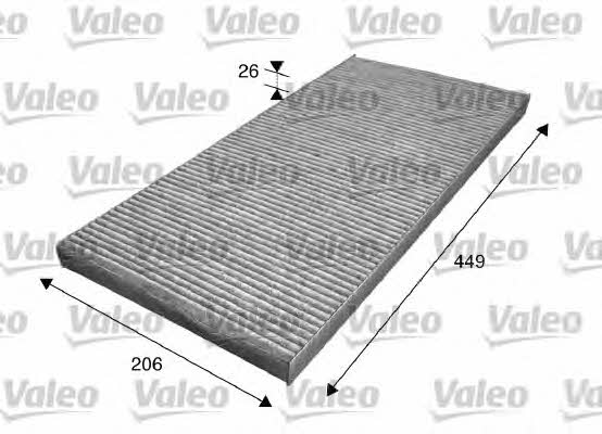 Valeo 716029 Activated Carbon Cabin Filter 716029: Buy near me in Poland at 2407.PL - Good price!